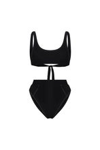 Load image into Gallery viewer, Alaia Black Bikini