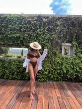 Load image into Gallery viewer, Dafni Brown Chocolate Bikini
