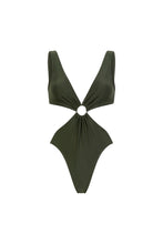 Load image into Gallery viewer, Kate Olive Green One Piece