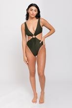 Load image into Gallery viewer, Kate Olive Green One Piece