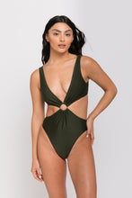 Load image into Gallery viewer, Kate Olive Green One Piece
