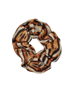 Leopard Hair Scrunchie