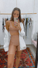 Load image into Gallery viewer, Nude Biker Shorts
