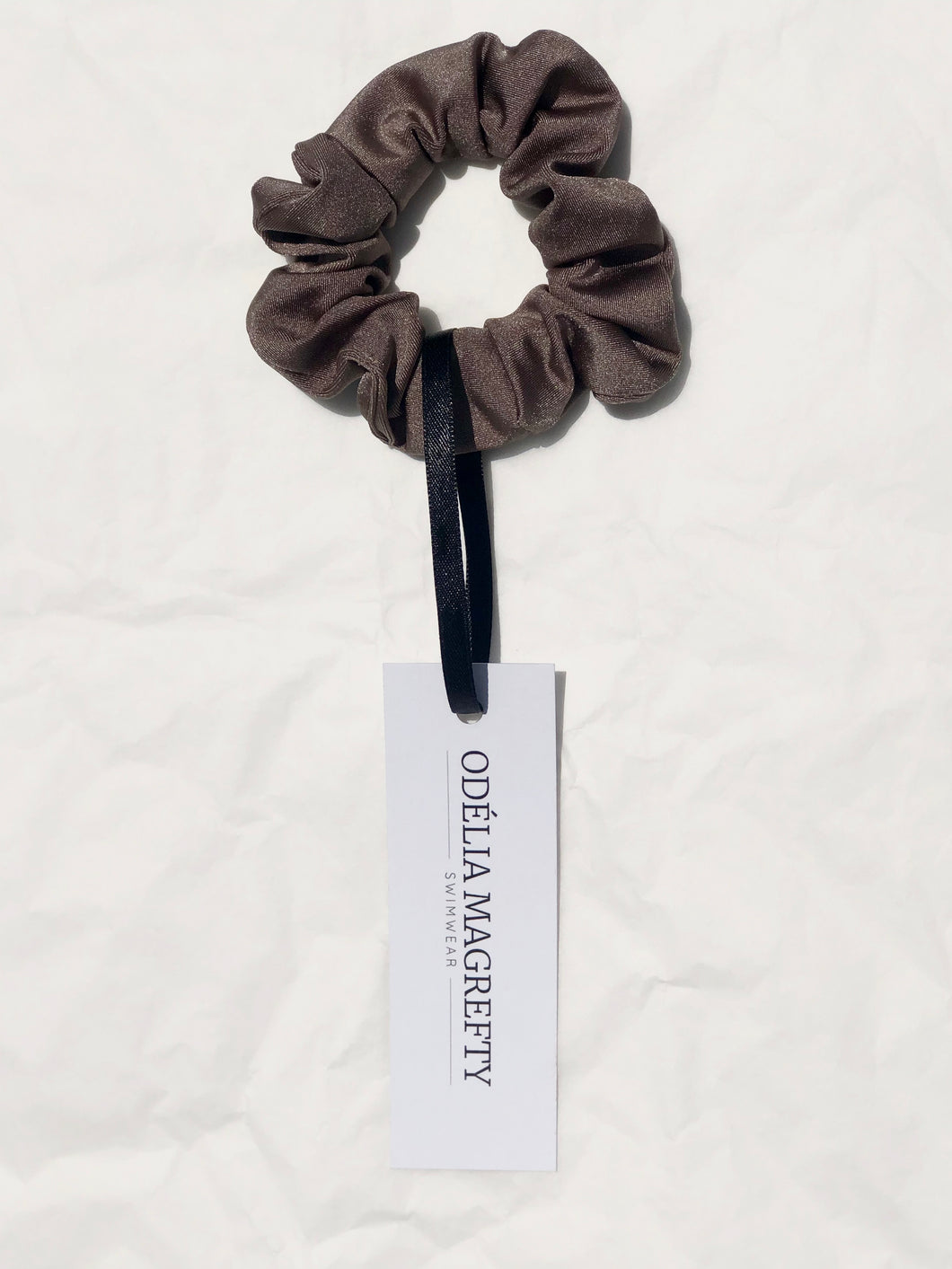 OLIVE GREEN HAIR SCRUNCHIE
