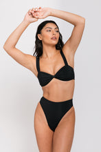 Load image into Gallery viewer, Dafni Black Bikini
