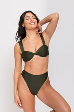 Load image into Gallery viewer, Dafni Olive Green Bikini
